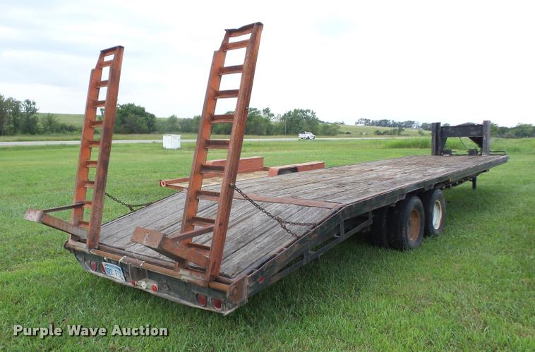 image for item K6416 2009 shop built equipment trailer