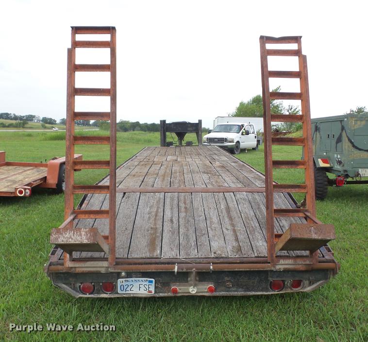 image for item K6416 2009 shop built equipment trailer