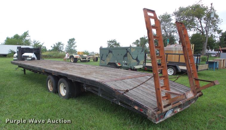 image for item K6416 2009 shop built equipment trailer