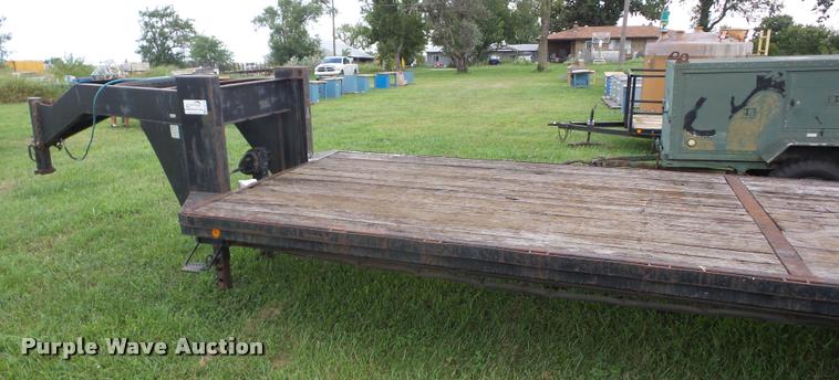 image for item K6416 2009 shop built equipment trailer