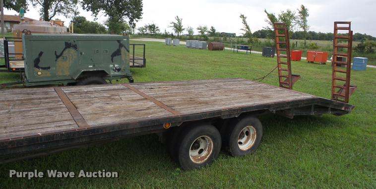 image for item K6416 2009 shop built equipment trailer