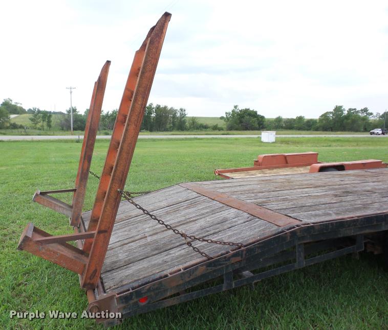 image for item K6416 2009 shop built equipment trailer