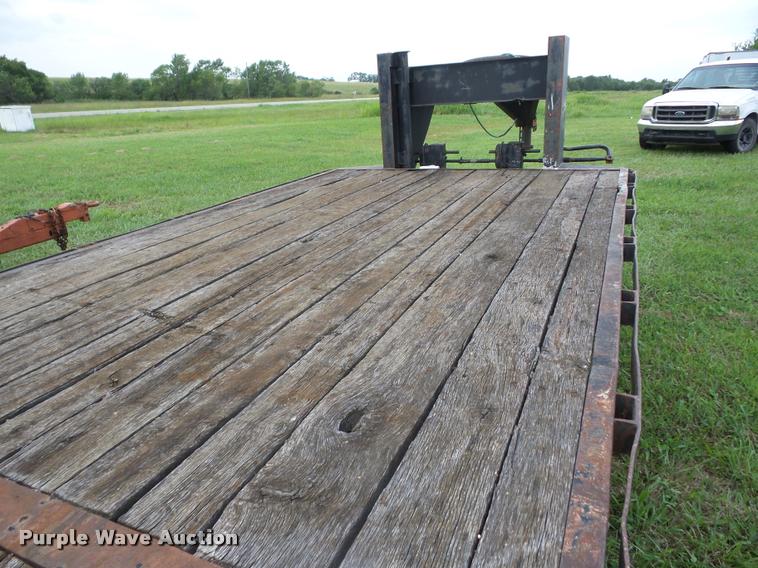 image for item K6416 2009 shop built equipment trailer