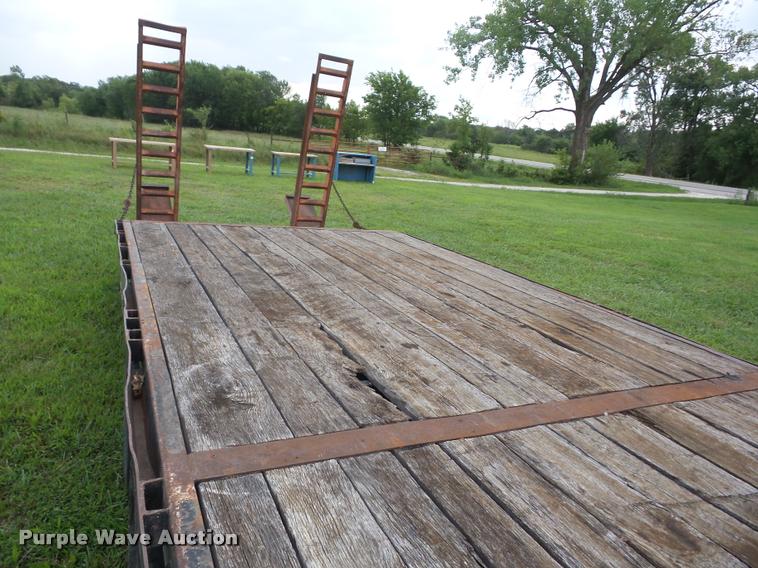 image for item K6416 2009 shop built equipment trailer