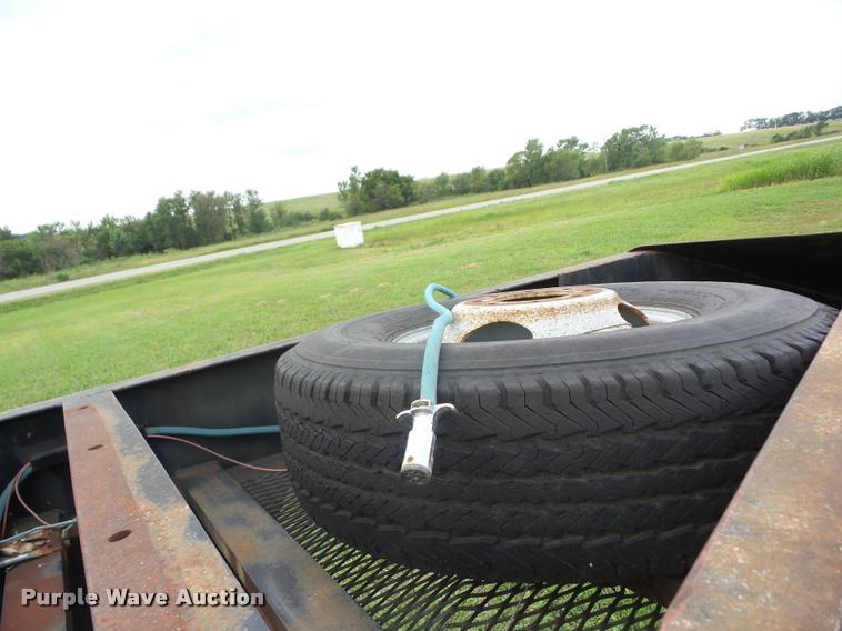 image for item K6416 2009 shop built equipment trailer