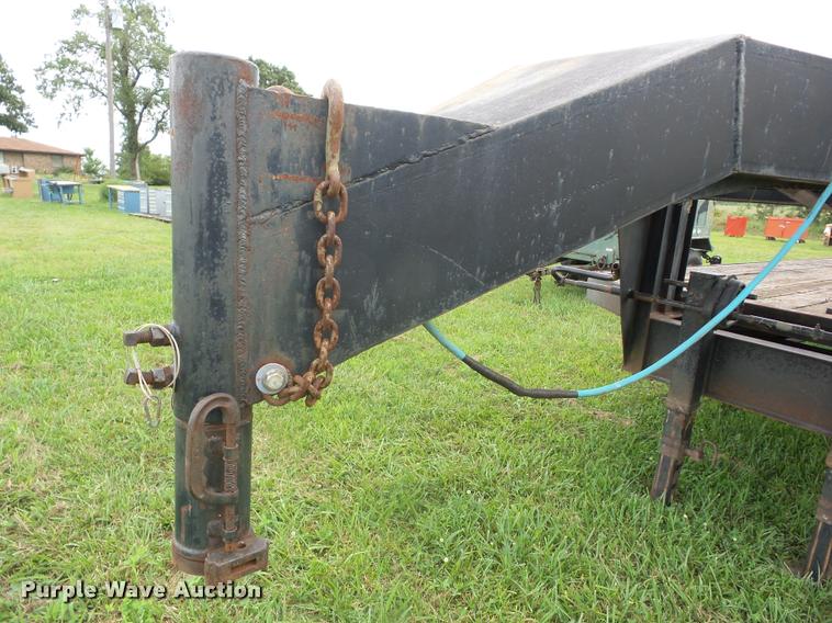 image for item K6416 2009 shop built equipment trailer