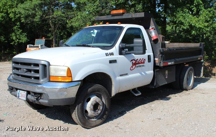 image for item L3179 2000 Ford F550 XL dump truck