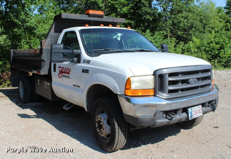 image for item L3179 2000 Ford F550 XL dump truck