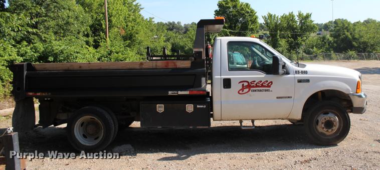 image for item L3179 2000 Ford F550 XL dump truck