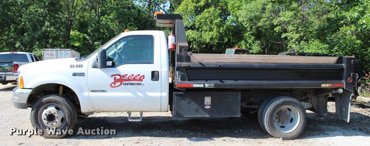 image for item L3179 2000 Ford F550 XL dump truck