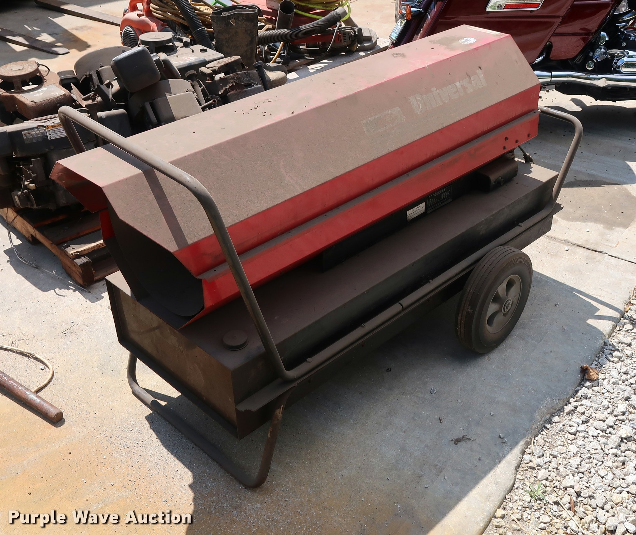 Universal torpedo heater in Sibley, MO | Item DD1638 sold | Purple Wave