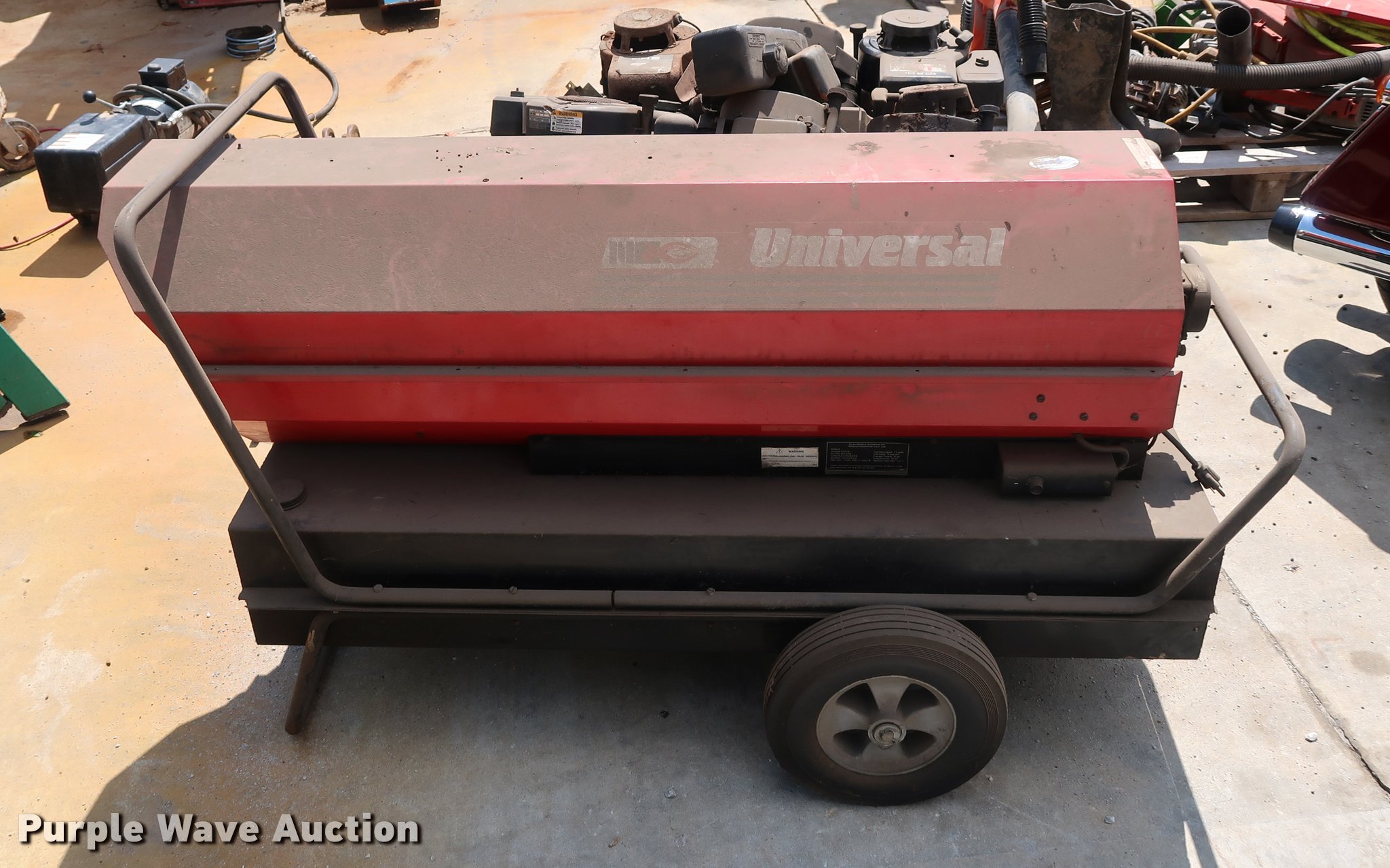 Universal torpedo heater in Sibley, MO Item DD1638 sold Purple Wave