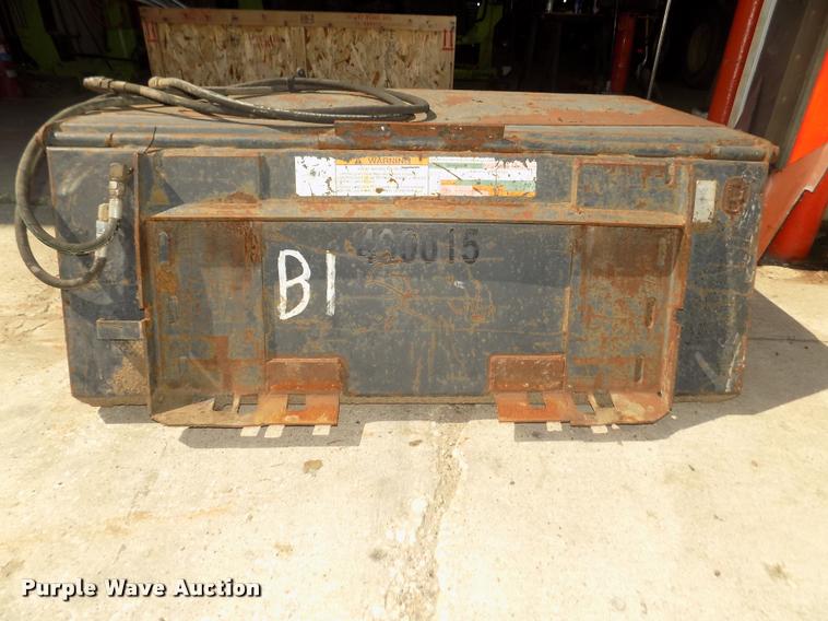 image for item DA3087 Bobcat Sweeper 60 skid steer sweeper