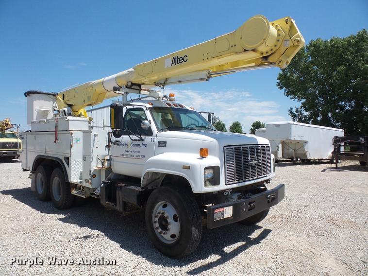 image for item DA6491 2001 Chevrolet C8500 bucket truck