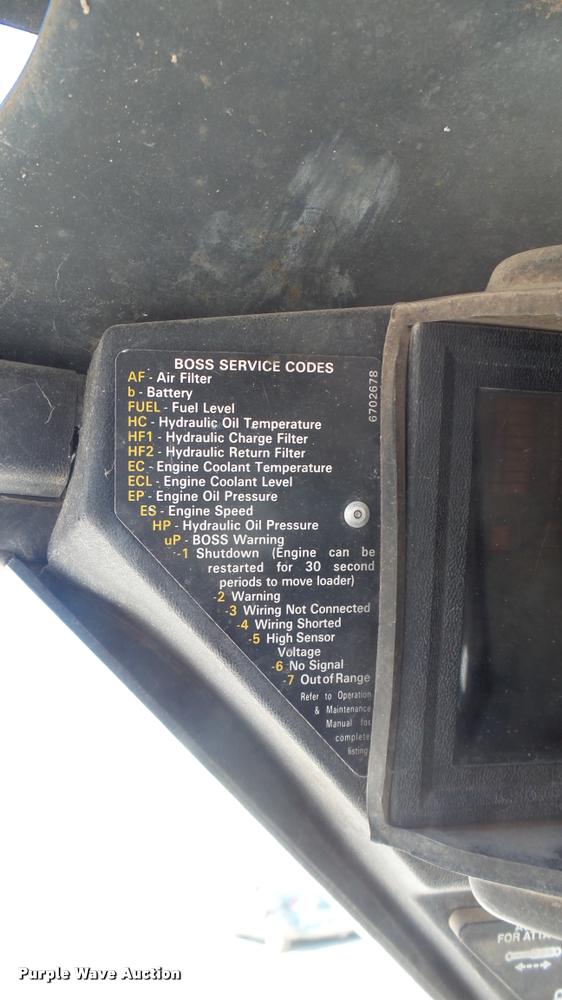 image for item DB3426 Bobcat 863 skid steer