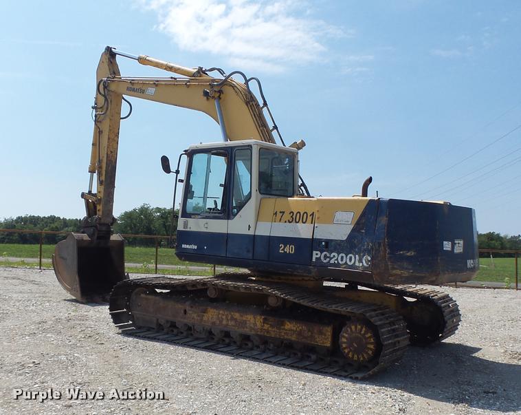 image for item DB5855 1993 Komatsu PC200LC-5 excavator