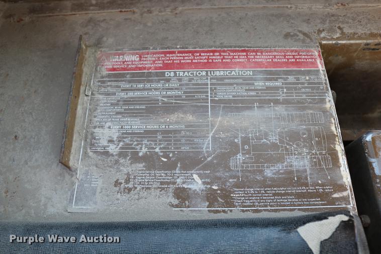 image for item DB9273 1979 Caterpillar D8K dozer