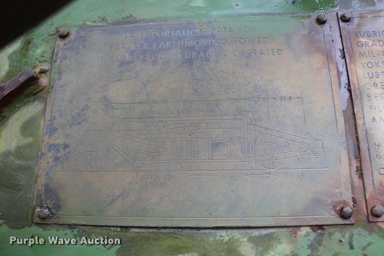 image for item DB9282 Clark 290M conventional scraper