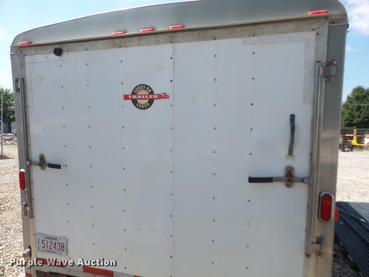 image for item DC5429 2009 Carry-On enclosed cargo trailer