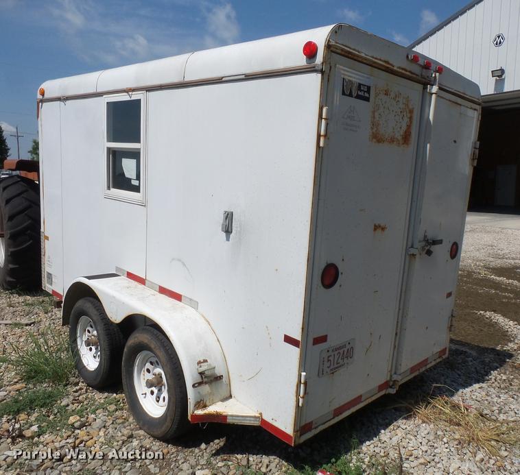 image for item DC5430 2003 W-W enclosed cargo trailer