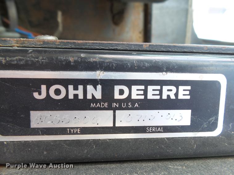 image for item DH9700 John Deere 772A motor grader