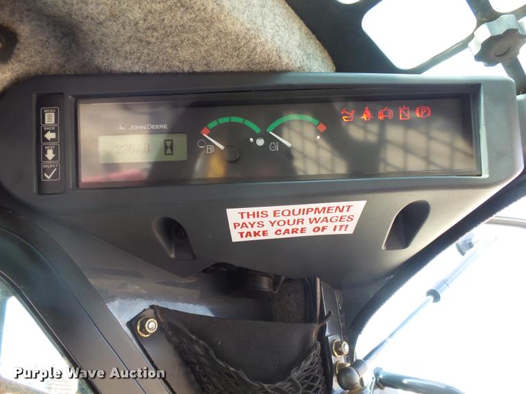 image for item DH9703 2011 John Deere 333D skid steer