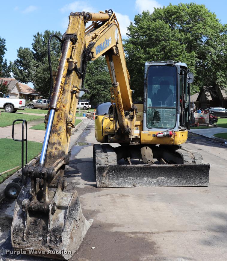 image for item DQ9439 2004 Komatsu PC78MR-6 mini excavator