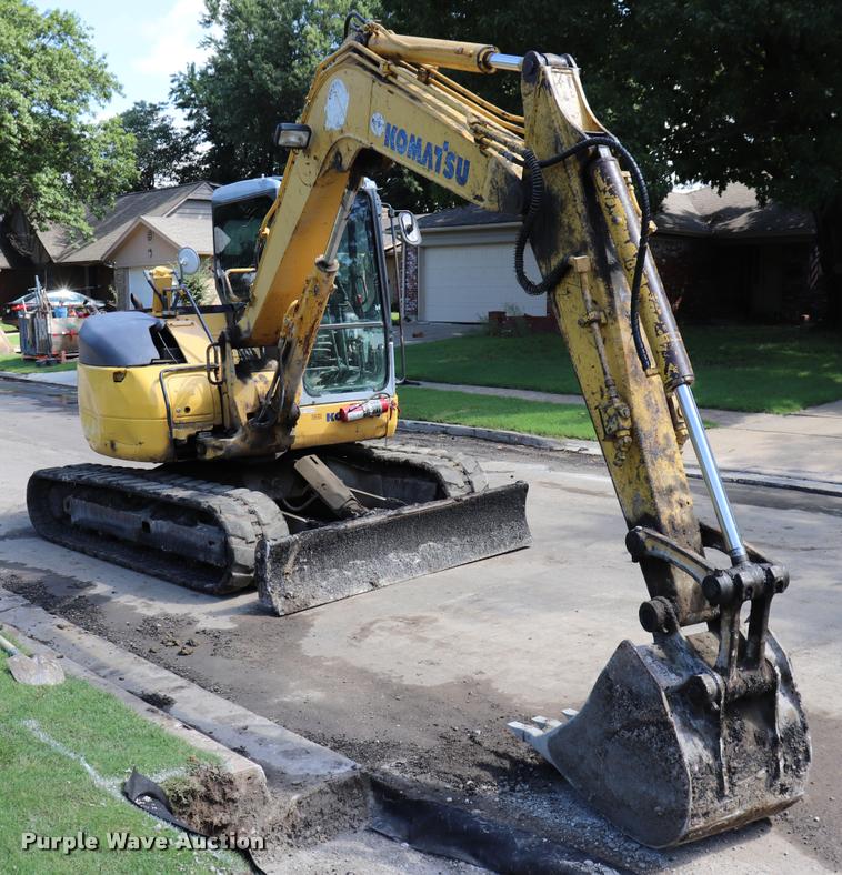 image for item DQ9439 2004 Komatsu PC78MR-6 mini excavator