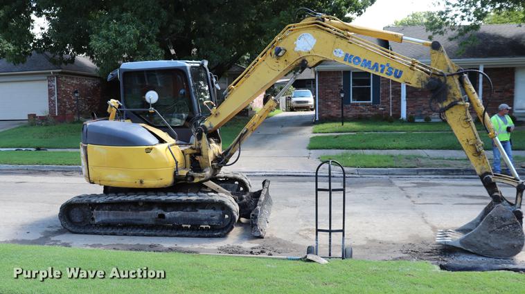 image for item DQ9439 2004 Komatsu PC78MR-6 mini excavator