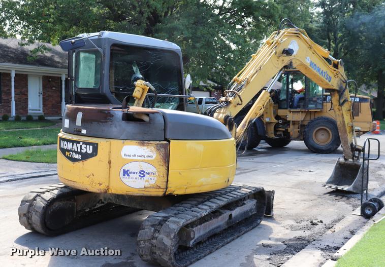 image for item DQ9439 2004 Komatsu PC78MR-6 mini excavator