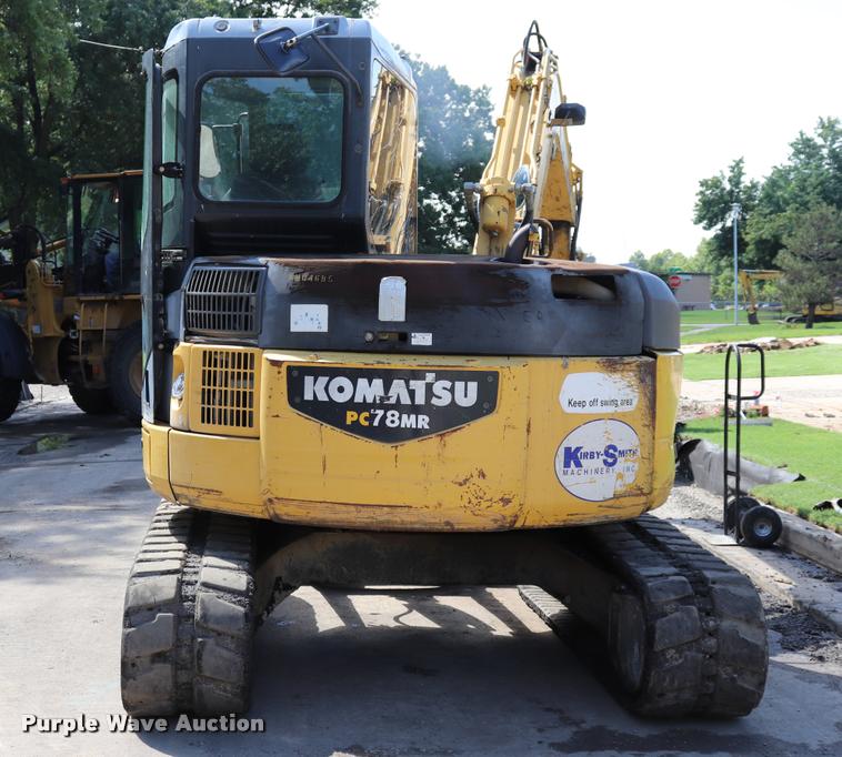 image for item DQ9439 2004 Komatsu PC78MR-6 mini excavator