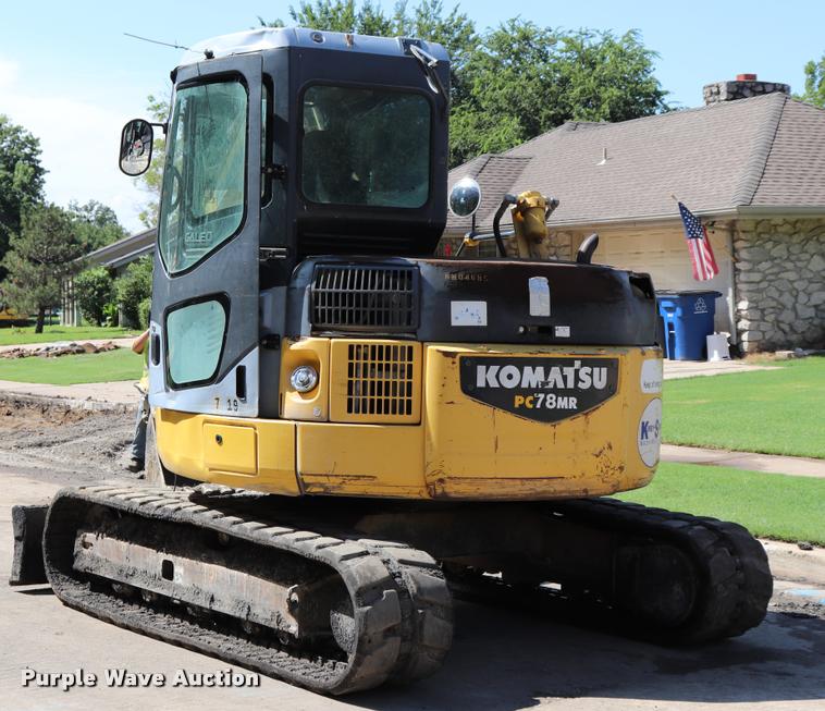 image for item DQ9439 2004 Komatsu PC78MR-6 mini excavator