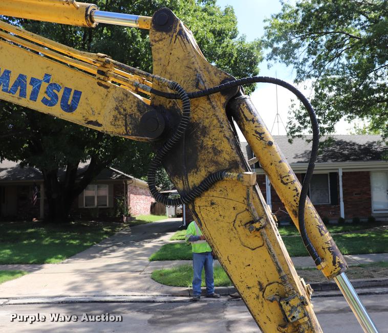 image for item DQ9439 2004 Komatsu PC78MR-6 mini excavator