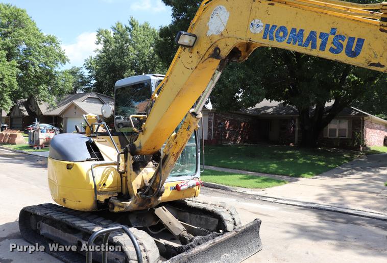 image for item DQ9439 2004 Komatsu PC78MR-6 mini excavator