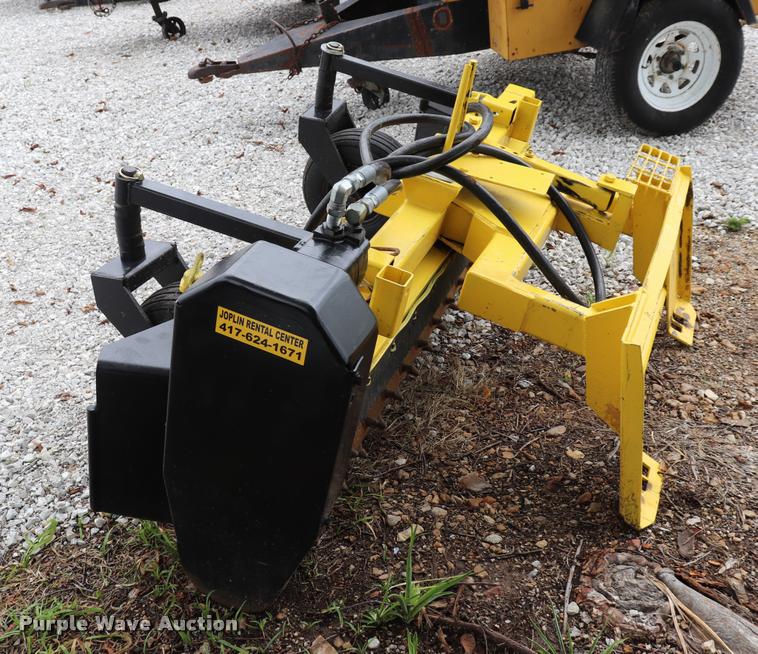 image for item DQ9456 Nortec Harley PS600M skid steer rake