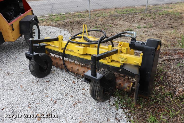 image for item DQ9456 Nortec Harley PS600M skid steer rake
