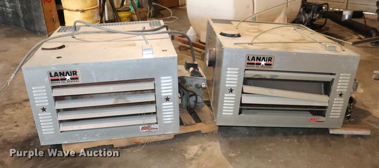 image for item DQ9472 (2) Lanair MX-200 waste oil heaters