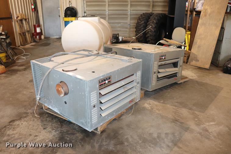 image for item DQ9472 (2) Lanair MX-200 waste oil heaters