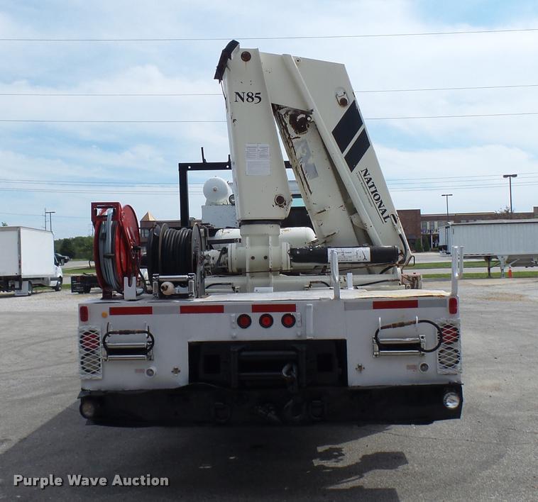 image for item K1780 2004 Volvo VHD rail road service truck with crane