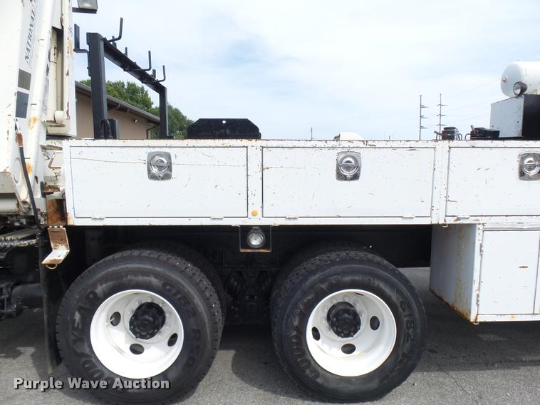 image for item K1780 2004 Volvo VHD rail road service truck with crane