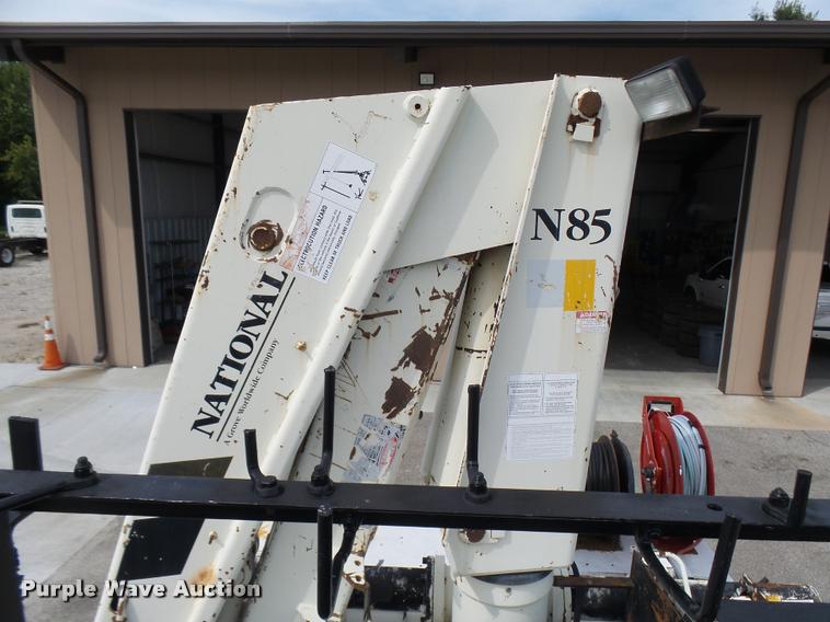 image for item K1780 2004 Volvo VHD rail road service truck with crane