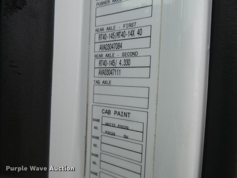 image for item K1780 2004 Volvo VHD rail road service truck with crane