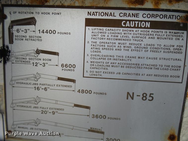 image for item K1780 2004 Volvo VHD rail road service truck with crane