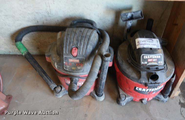 image for item K1800 (2) wet/dry vacuums