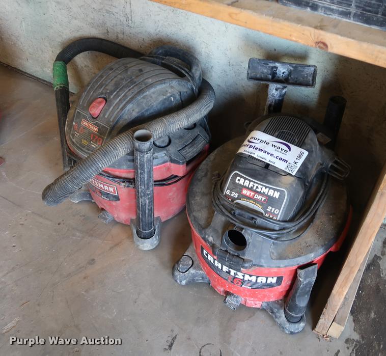 image for item K1800 (2) wet/dry vacuums