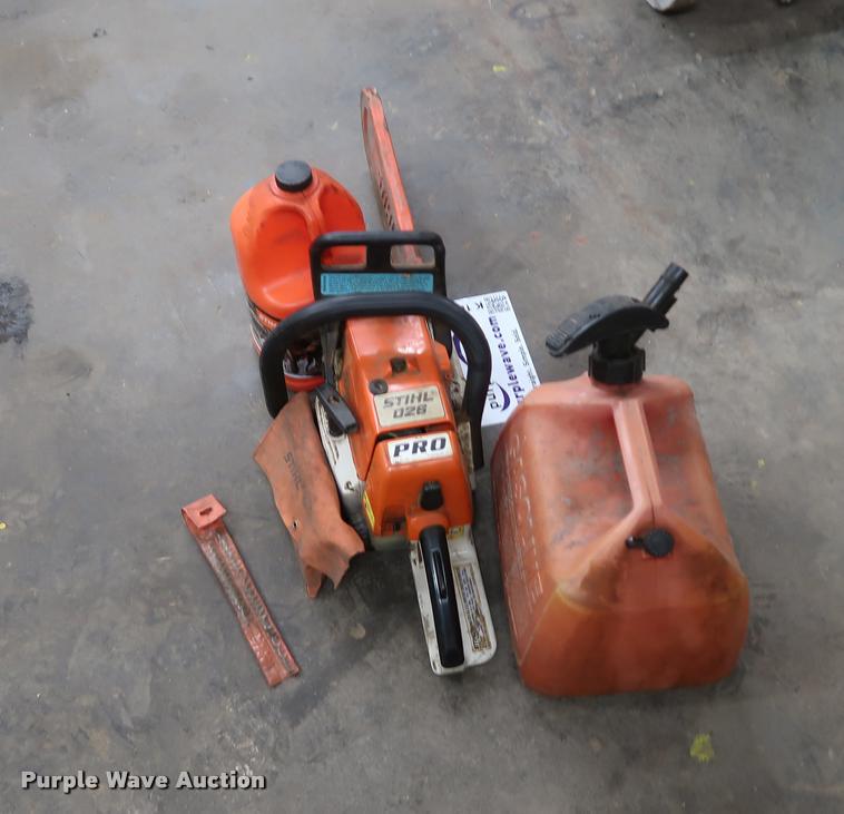 image for item K1806 Stihl 026 chain saw