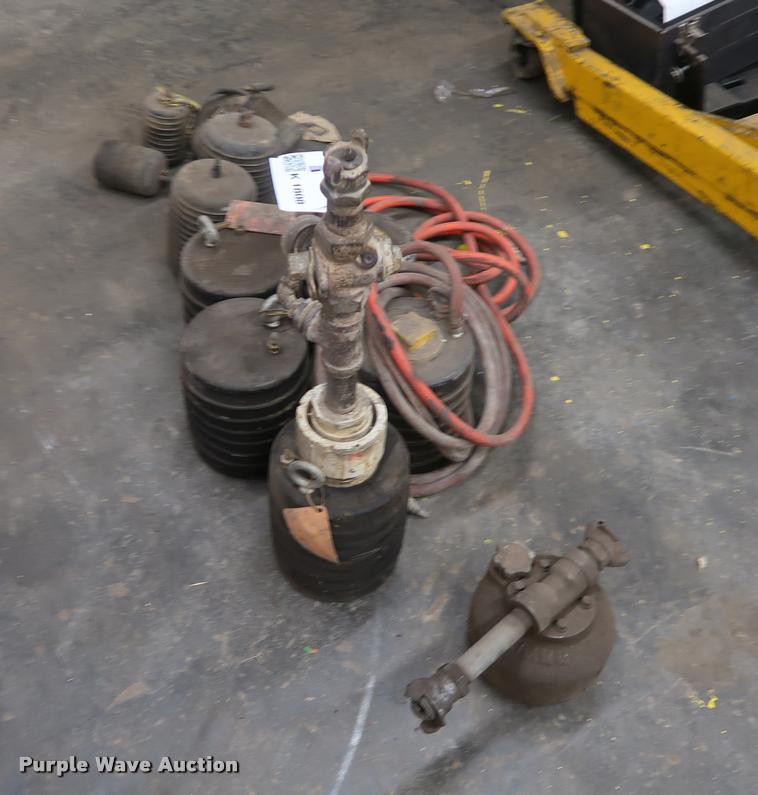 image for item K1808 (12) sewer pressure test balls