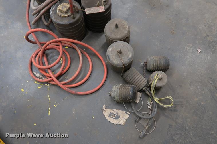 image for item K1808 (12) sewer pressure test balls