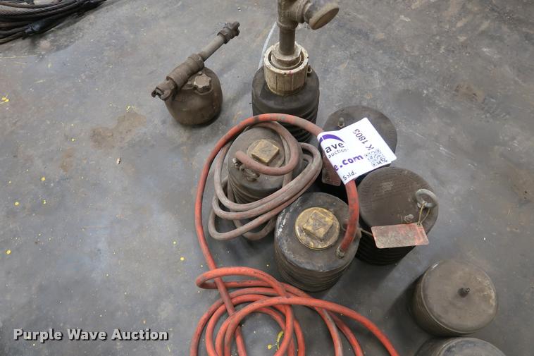 image for item K1808 (12) sewer pressure test balls