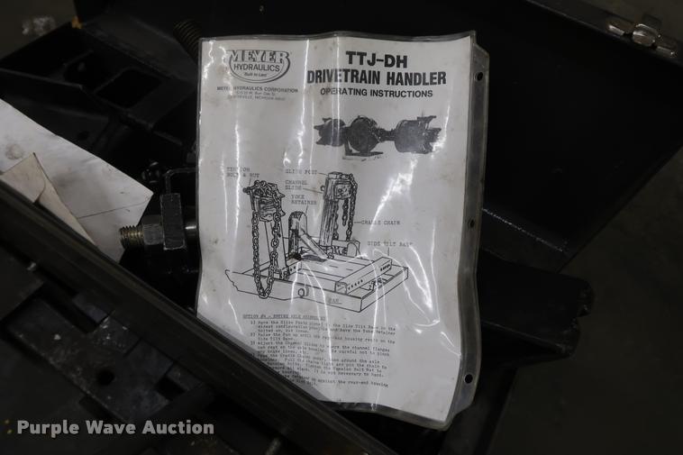 image for item K1809 Meyer TTJ-DH drive train handler